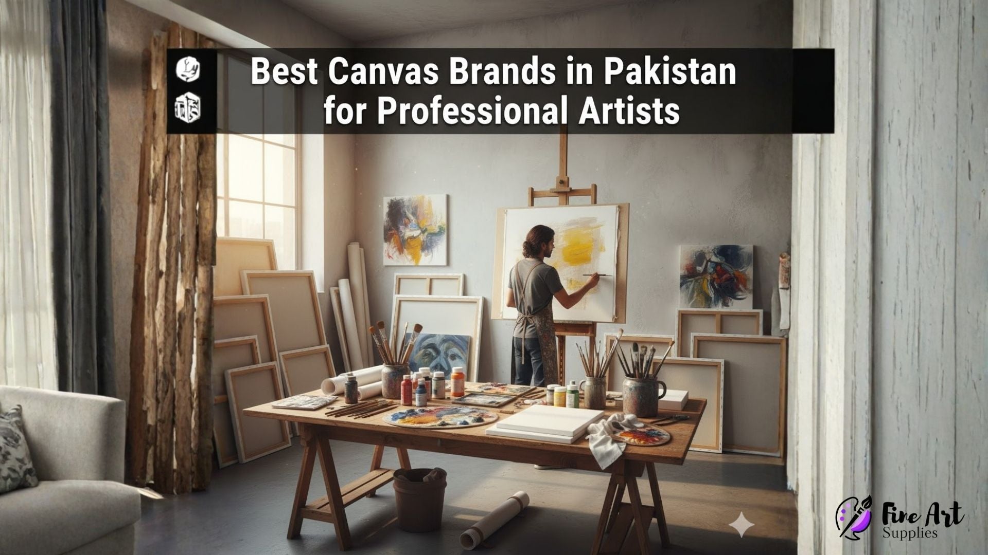 Best Canvas Brands in Pakistan for Professional Artists