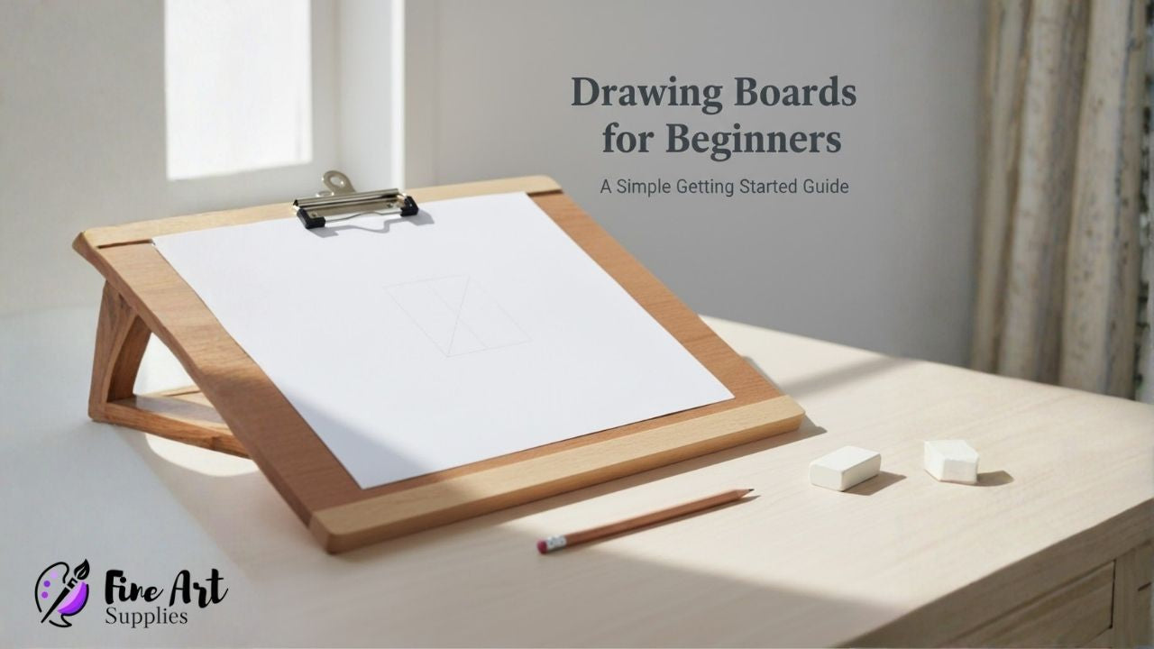 Learn how drawing boards help beginners improve control, comfort, and posture. A clear guide for students in Pakistan starting their drawing journey.