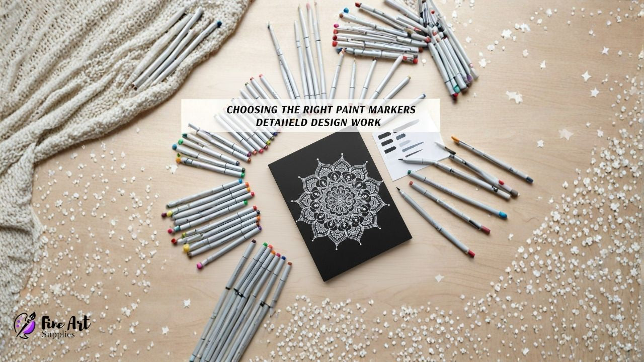 Choosing the Right Paint Markers for Detailed Design Work