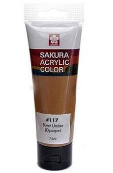 Sakura Acrylic Paint Tubes 75ml