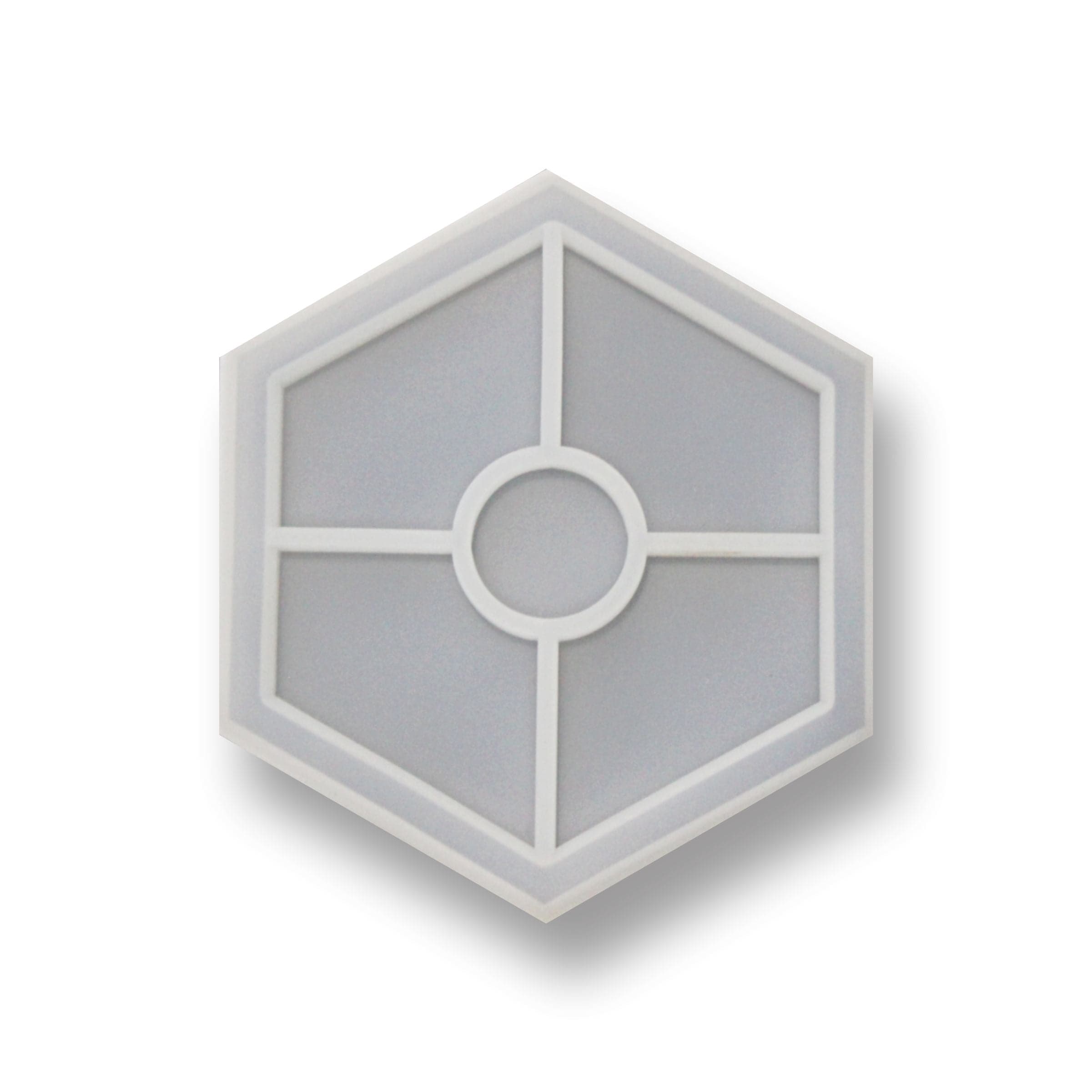 Resin Hexagon Silicone Casting Mold (1 Pcs)