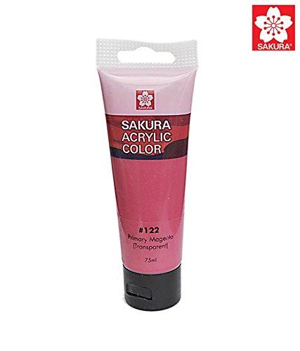 Sakura Acrylic Paint Tubes 75ml