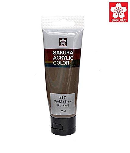 Sakura Acrylic Paint Tubes 75ml