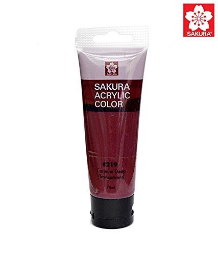 Sakura Acrylic Paint Tubes 75ml