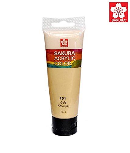 Sakura Acrylic Paint Tubes 75ml