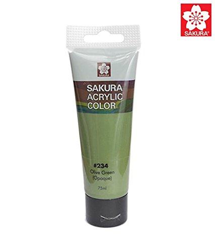 Sakura Acrylic Paint Tubes 75ml