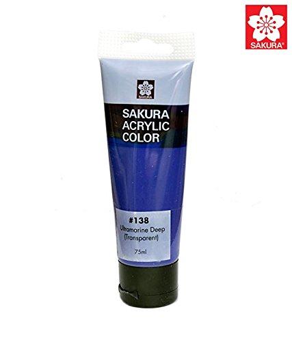 Sakura Acrylic Paint Tubes 75ml
