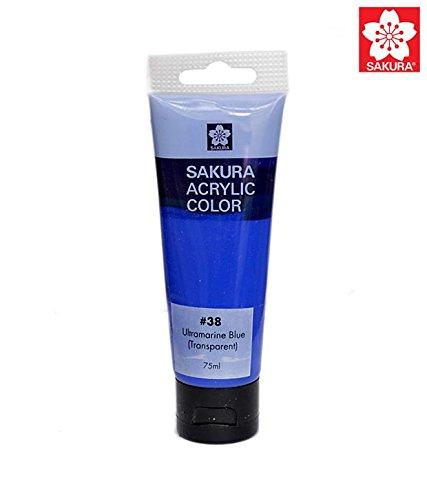 Sakura Acrylic Paint Tubes 75ml