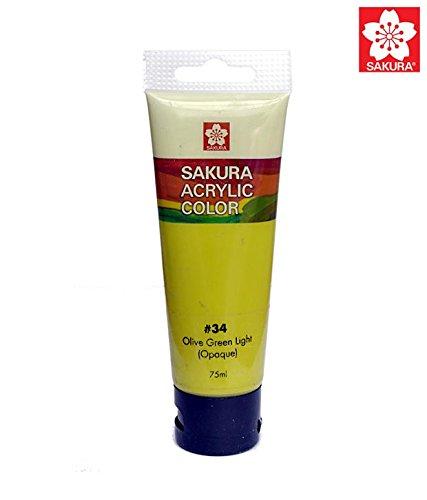 Sakura Acrylic Paint Tubes 75ml