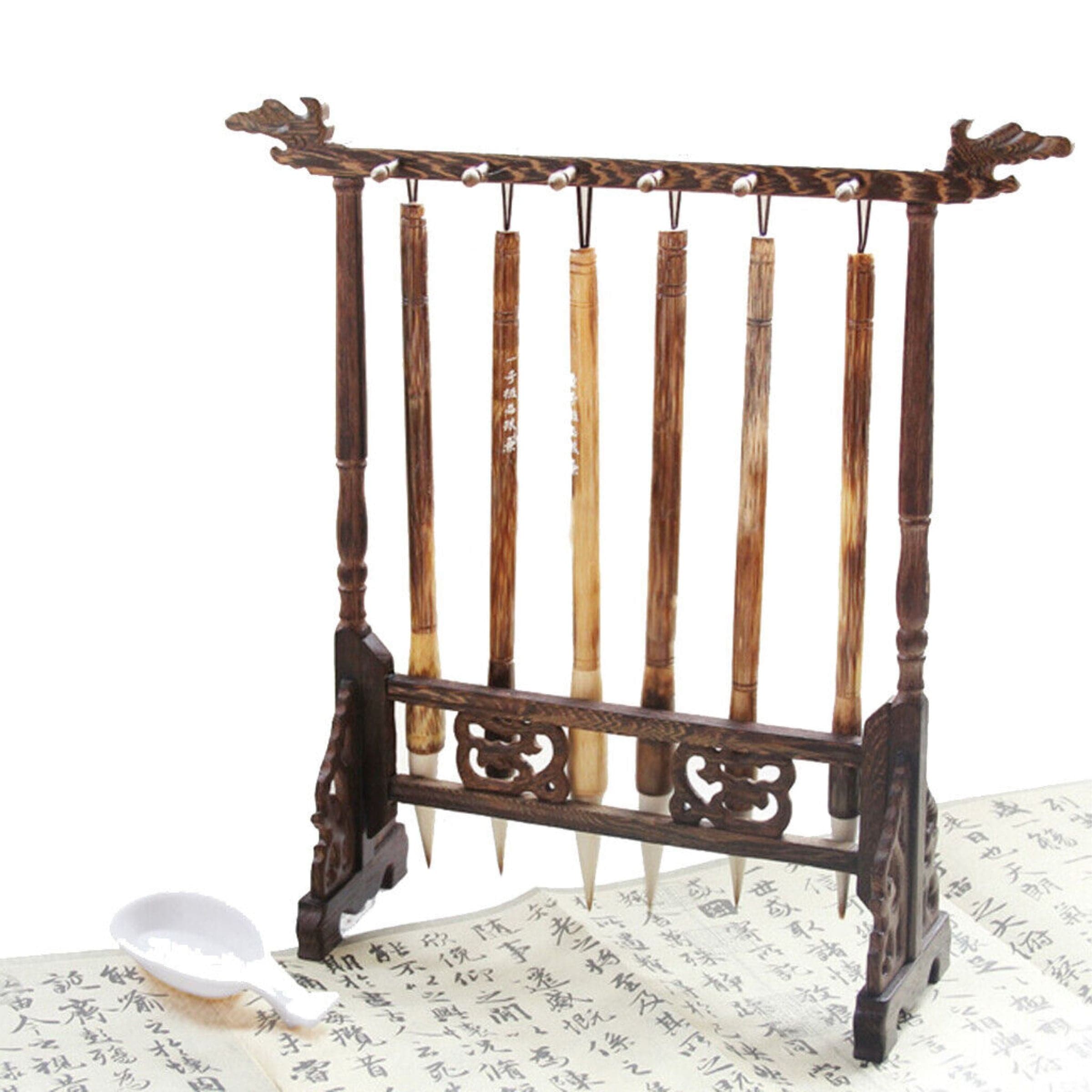 Wooden Paint Brush Round