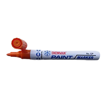 Snowman Paint Marker Round Tip 1pc