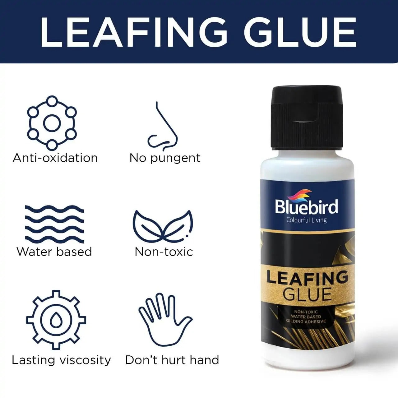 Bluebird Leafing Glue Gilding Adhesive – 100 ml