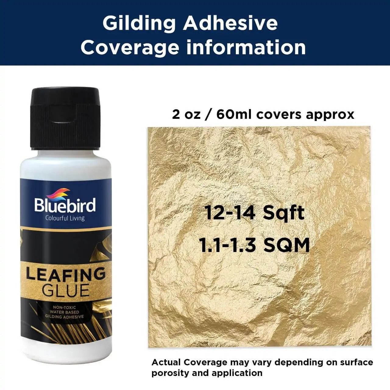 Bluebird Leafing Glue Gilding Adhesive – 100 ml