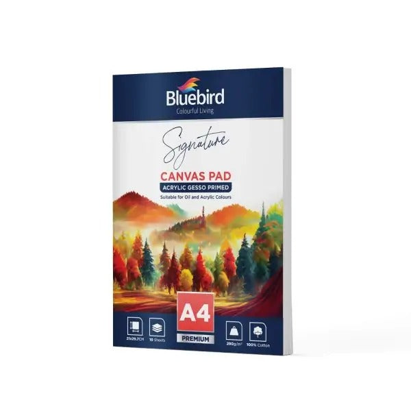 Bluebird Signature Canvas Pad – 280 gm – 10 sheets
