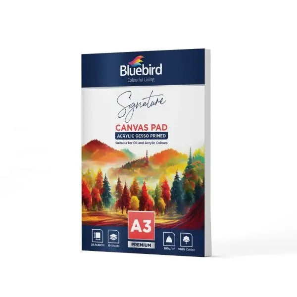 Bluebird Signature Canvas Pad – 280 gm – 10 sheets
