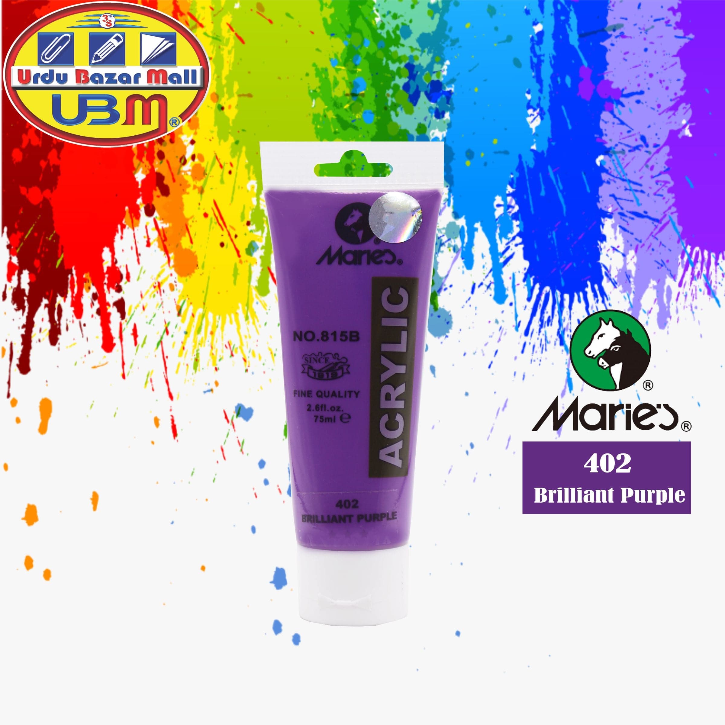 Maries Acrylic Paint Tube 75ml