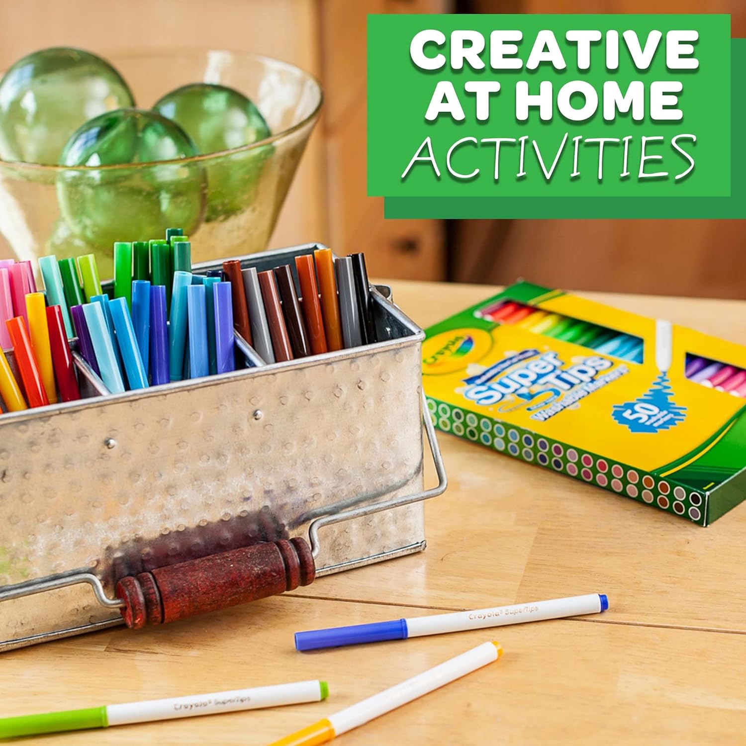 Crayola Super Tips Washable Markers Pack of 50 585050