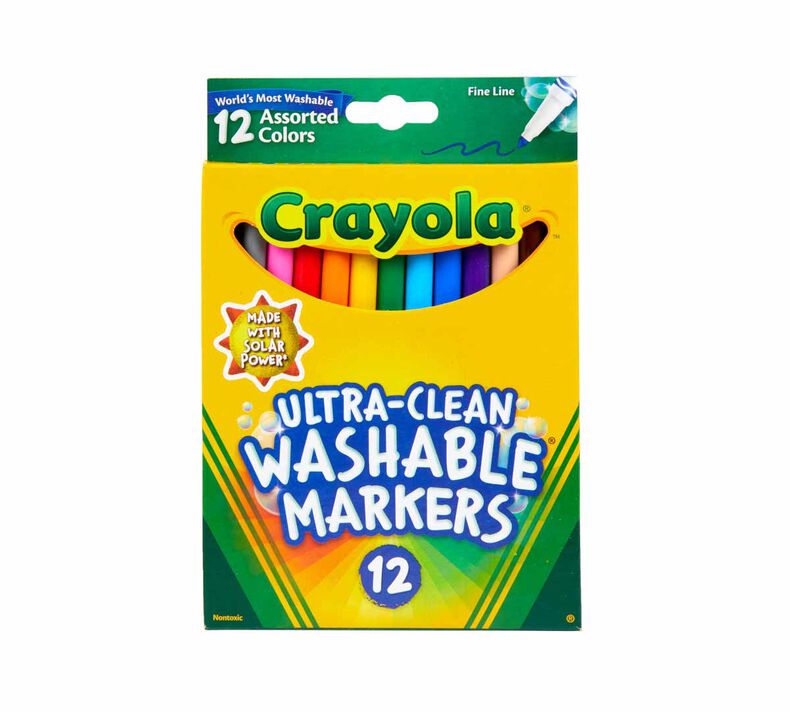 Crayola Ultra-Clean Washable Markers Fine Point