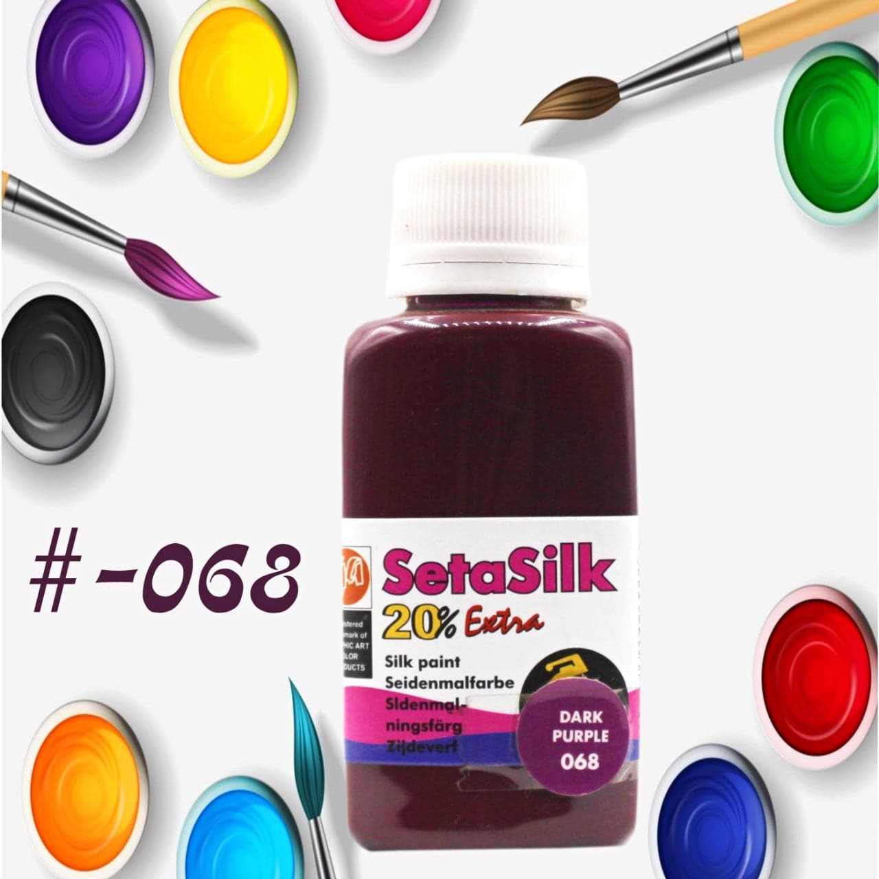 Seta Silk Fabric Paints 70ml 1pc