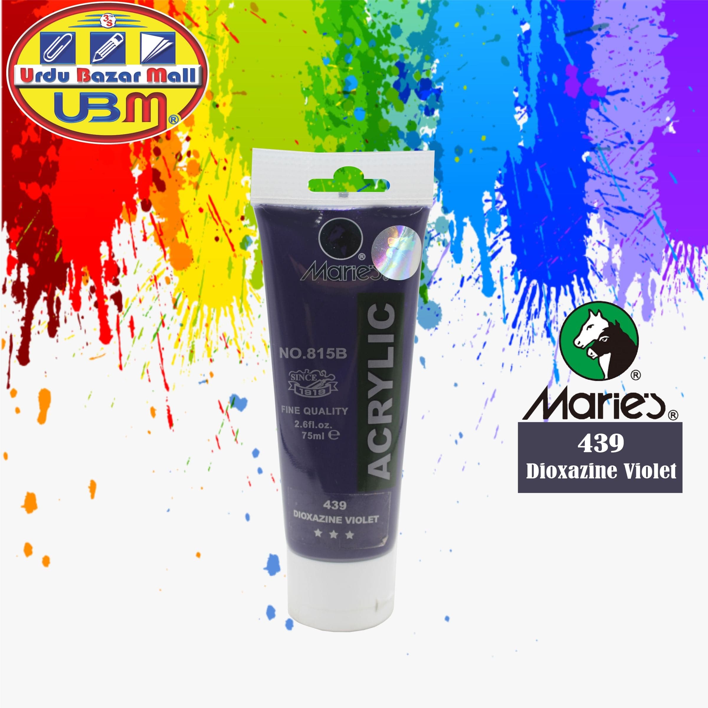 Maries Acrylic Paint Tube 75ml