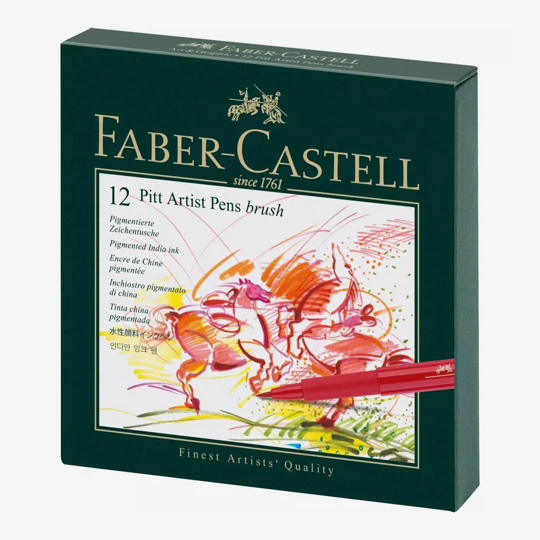 Faber Castell Pitt Artist Pen Studio Brush Tips