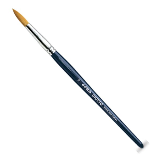 Giotto Taklon Synthetic Hair Round Painting Brushes 1pc