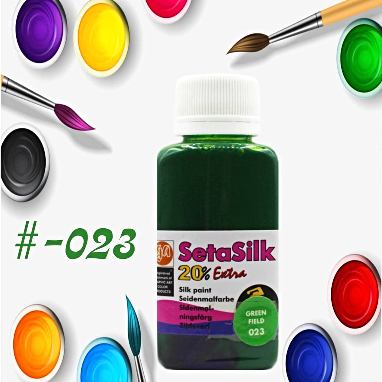 Seta Silk Fabric Paints 70ml 1pc