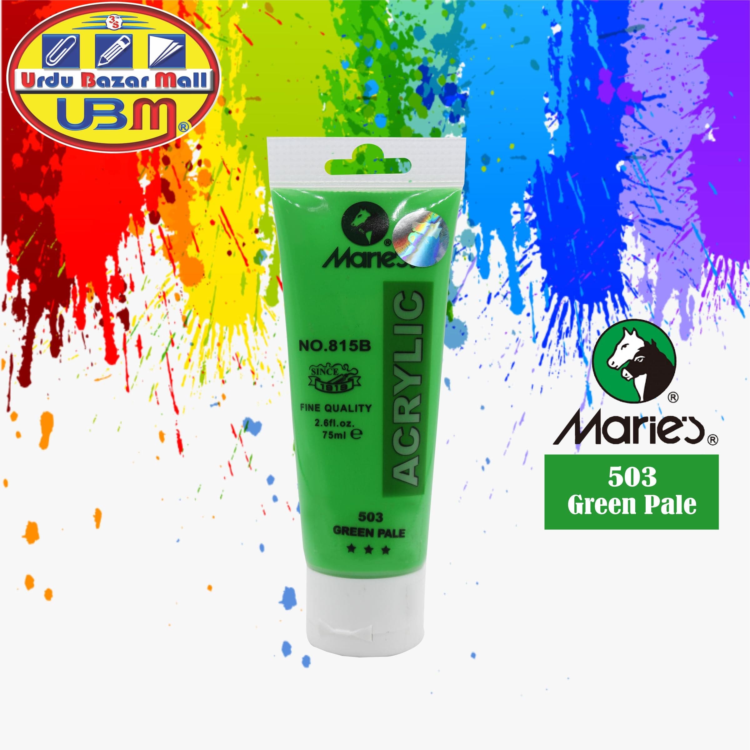 Maries Acrylic Paint Tube 75ml