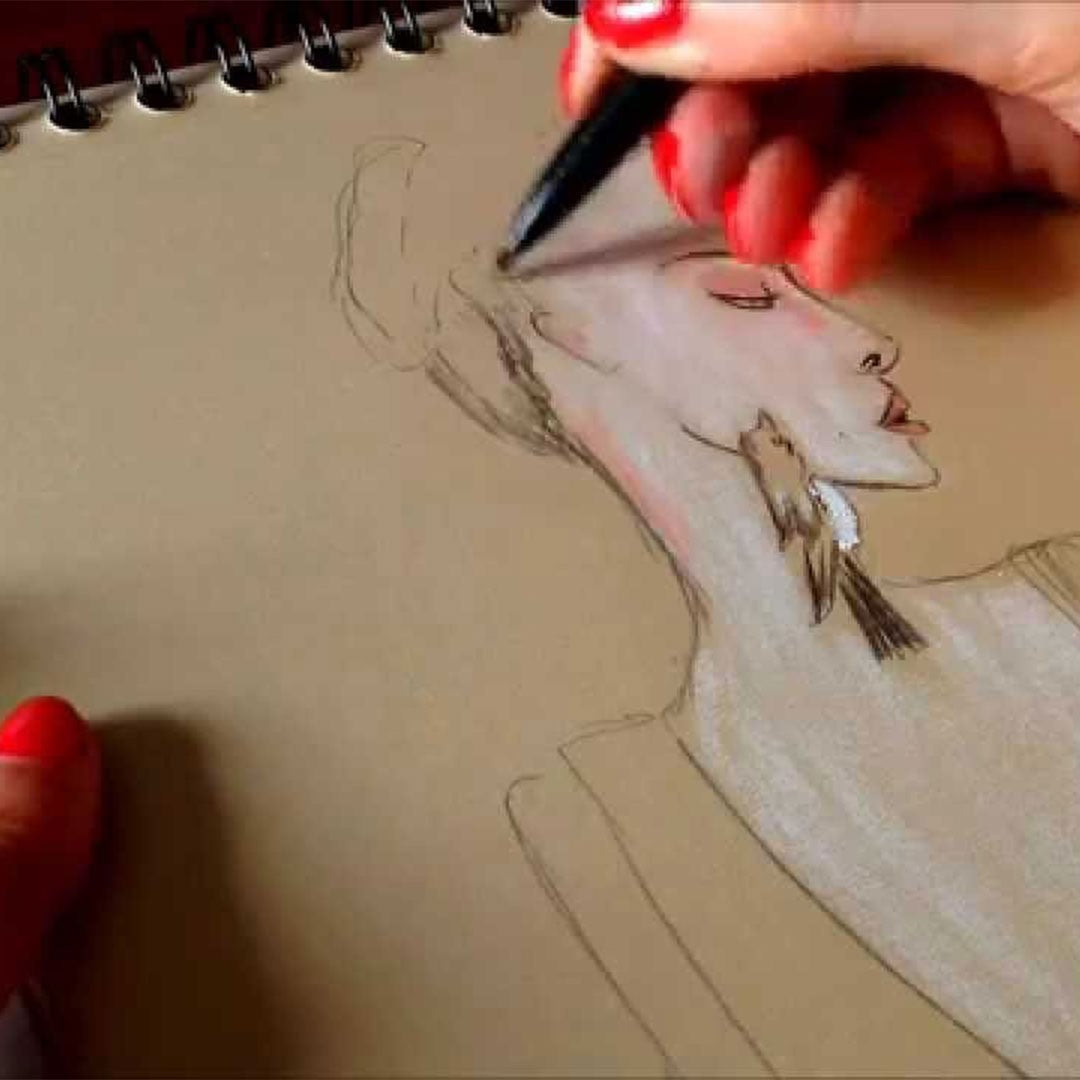 Keep Smiling Kraft Paper Pad 50Sheets