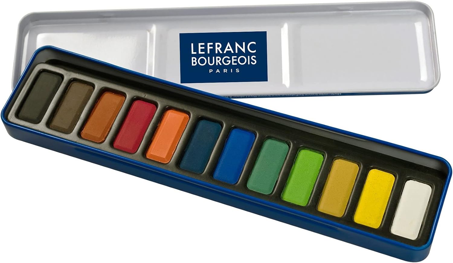 Lefranc & Bourgeois Artist Watercolor Paint Set of 12
