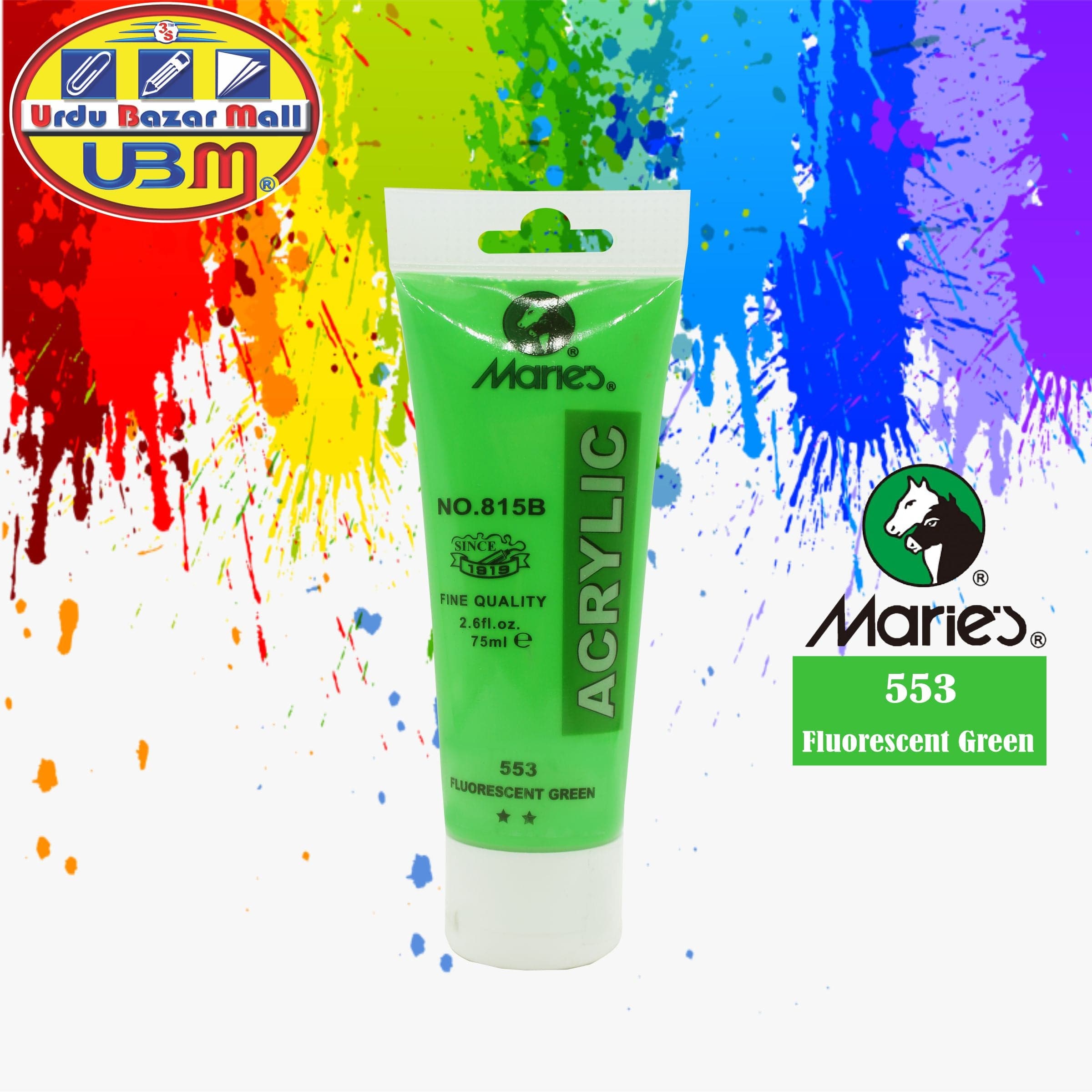 Maries Acrylic Paint Tube 75ml
