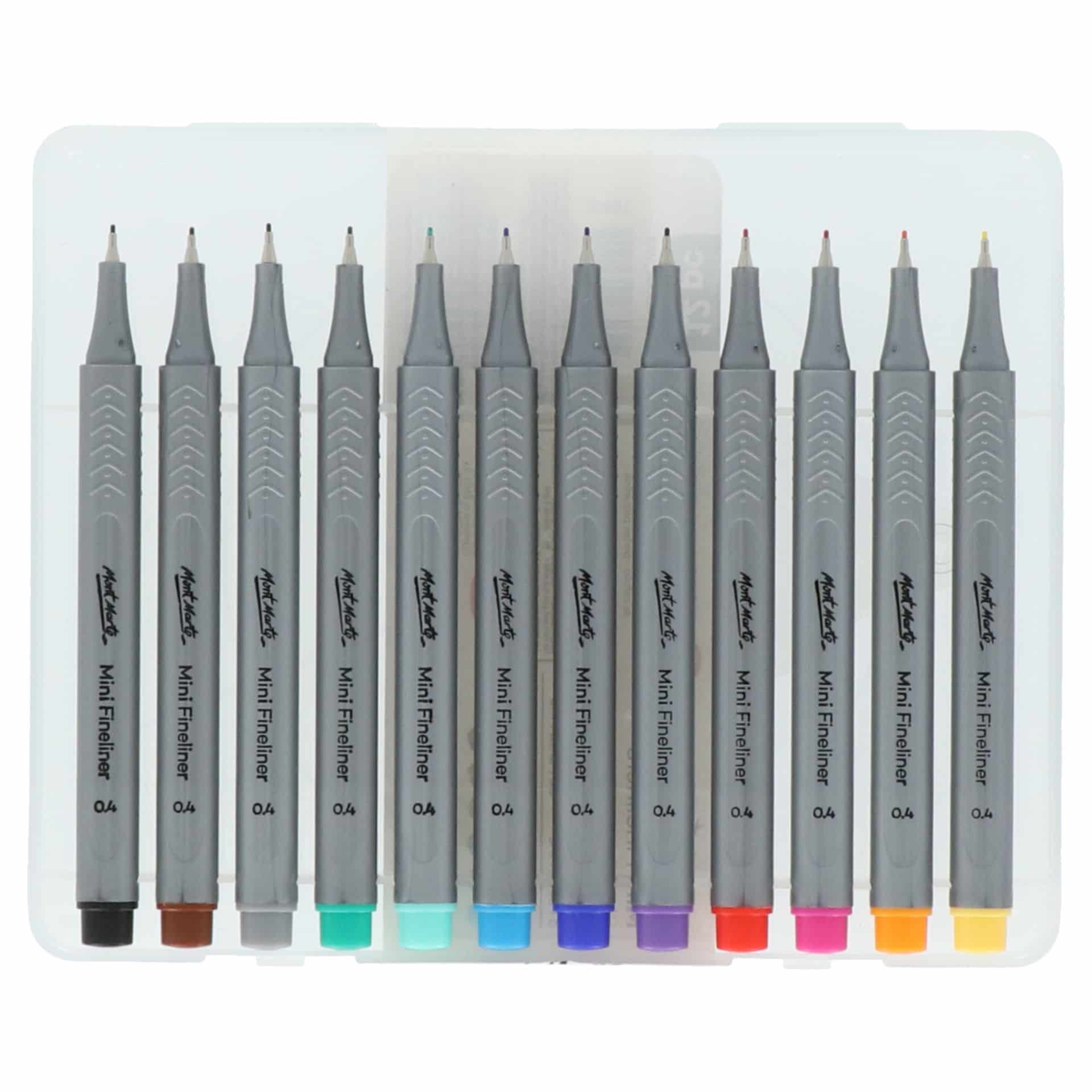 Mont Marte Signature Mini Fineliners Pack Of 12