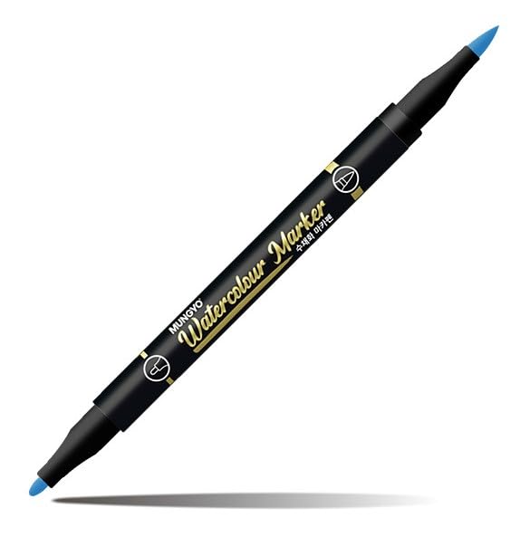 Mungyo Watercolor Twin Tip Pen set of 12 Multicolor Colors