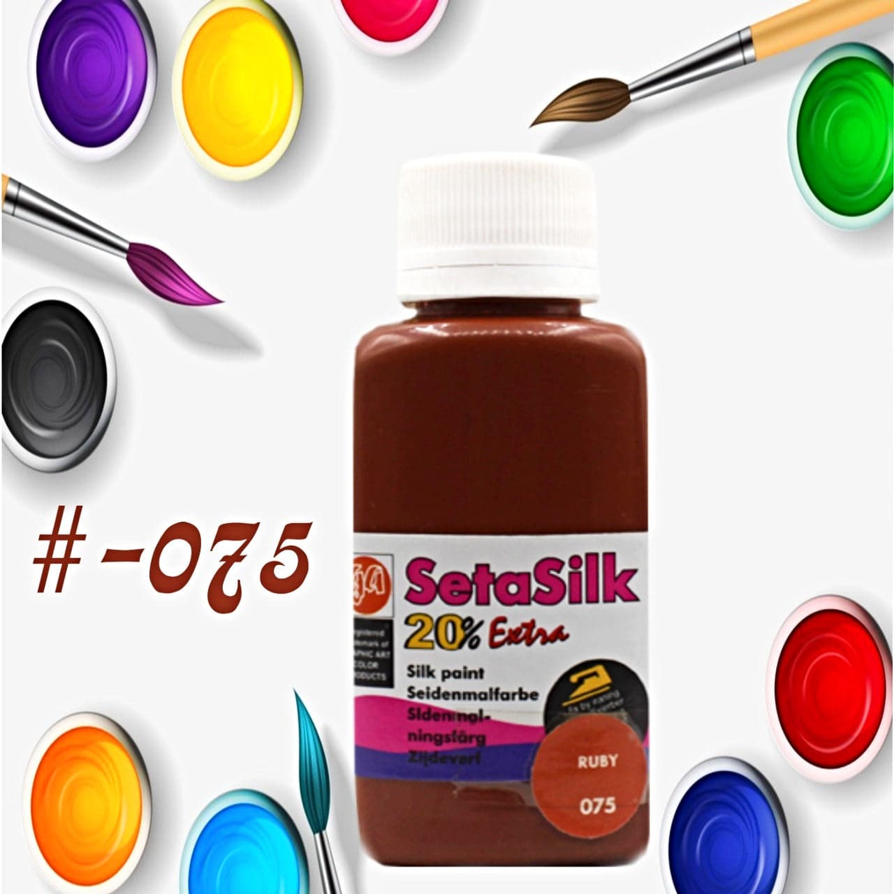 Seta Silk Fabric Paints 70ml 1pc