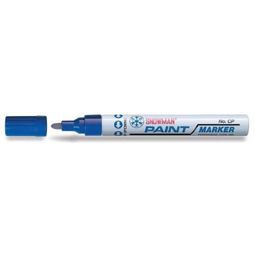 Snowman Paint Marker Round Tip 1pc