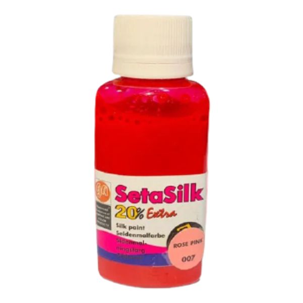 Saga Setasilk Paint Rose Pink #007