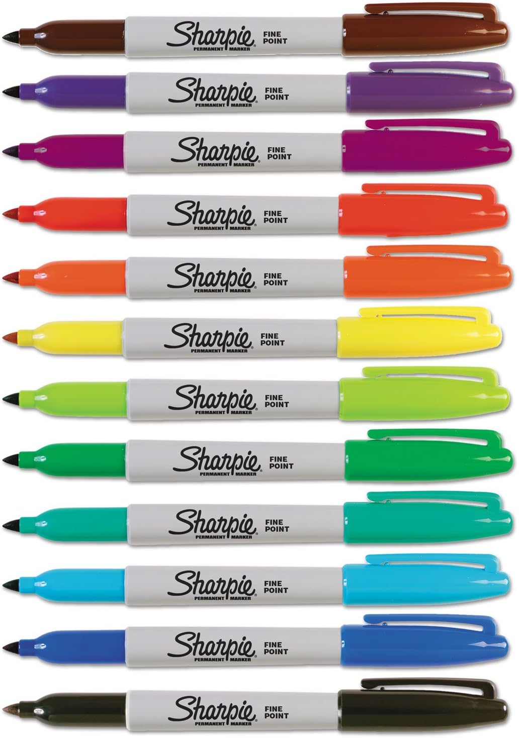 Sharpie Fine Point Permanent Marker Pack of 12 (30072)