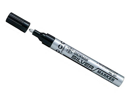 Snowman Paint Marker Round Tip 1pc