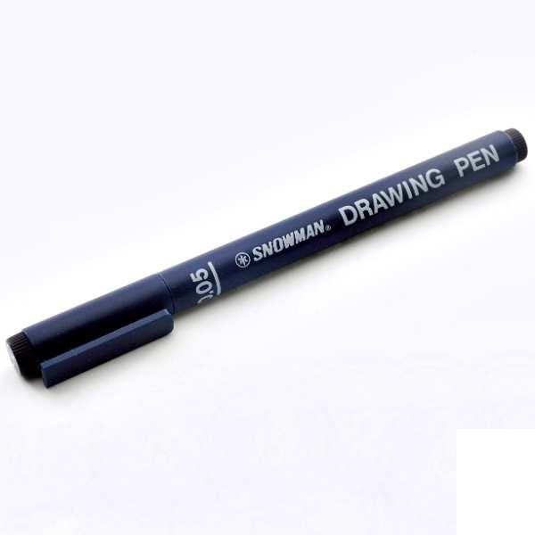 Snowman Drawing Pen 1pc