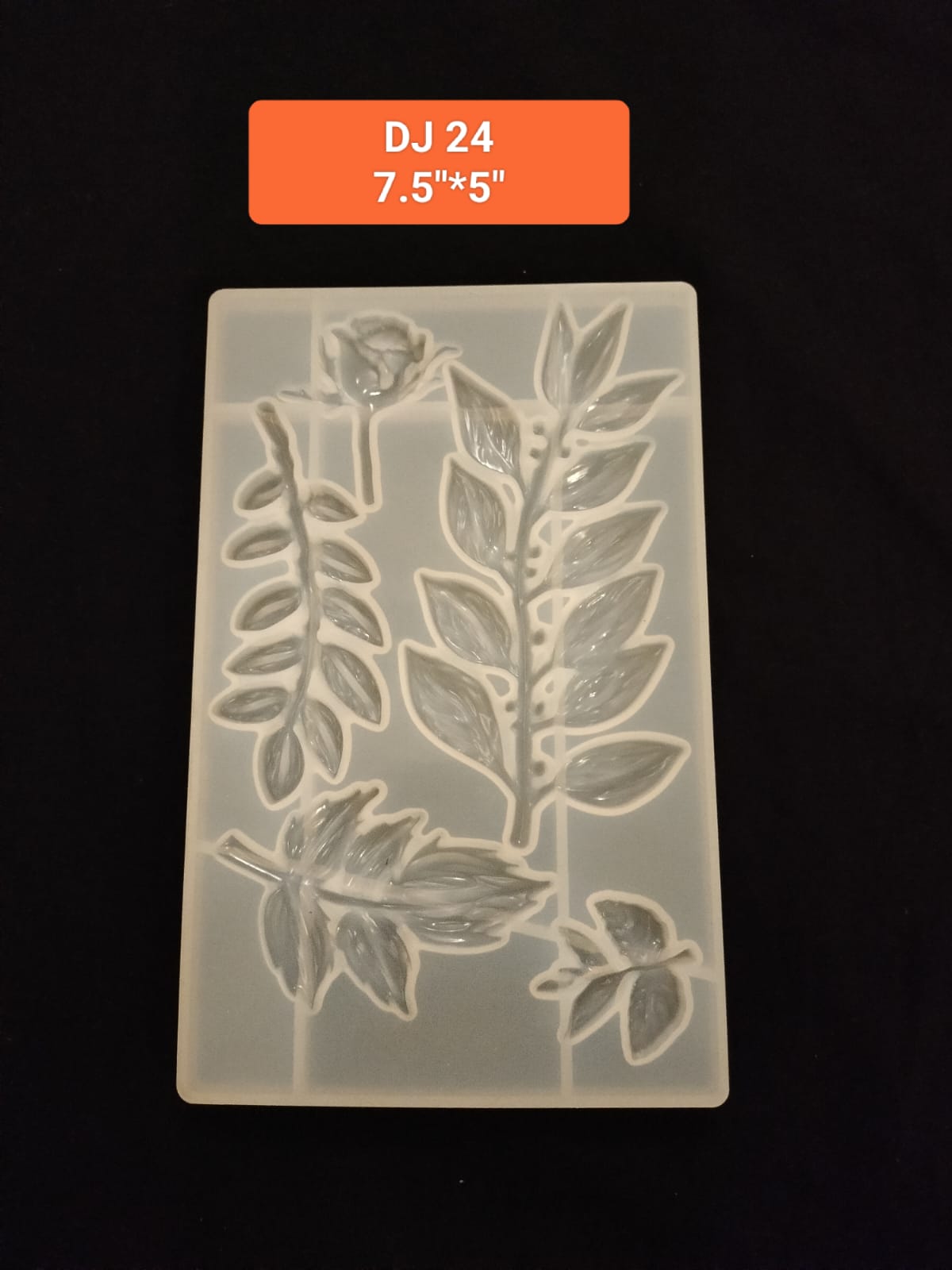 Silicone Resin Leaf Mold 7.5"*5"