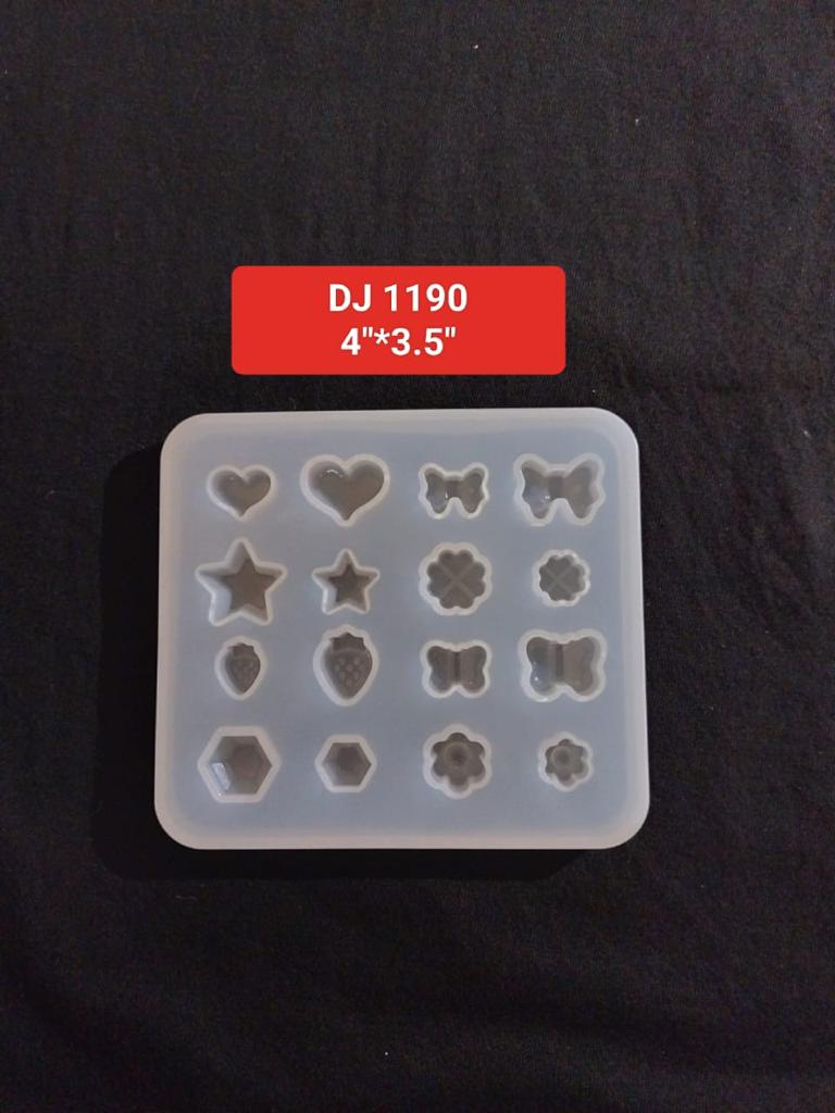 Silicone Mold Craft Heart Pendant DIY Jewelry 4''*3.5''