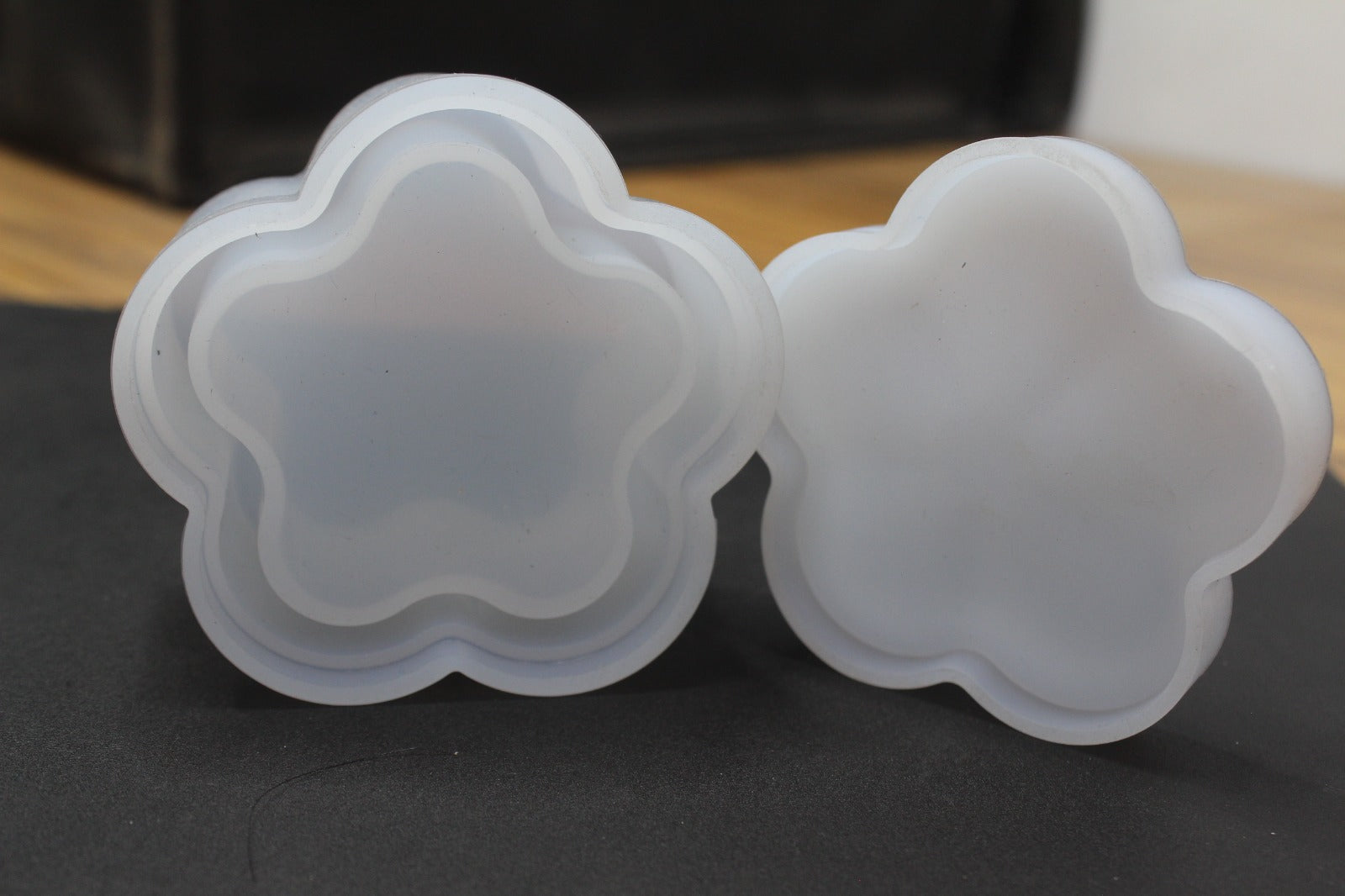 Silicone Mold Jewlry Box Different Shapes - White