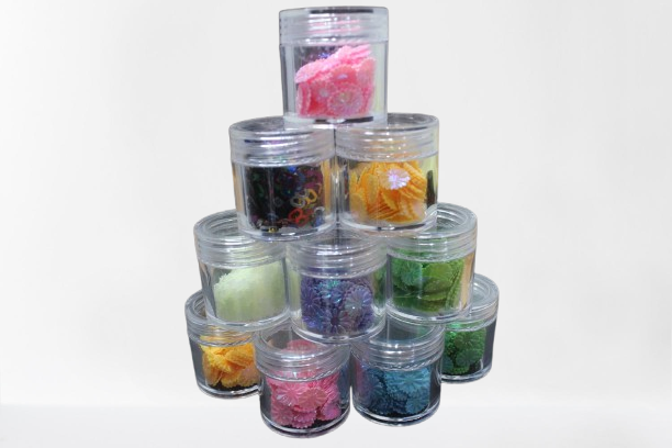 Fine Art Mix Confetti & Beads pack of 12