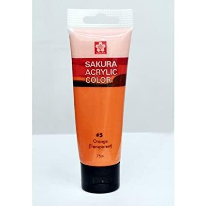 Sakura Acrylic Paint Tubes 75ml