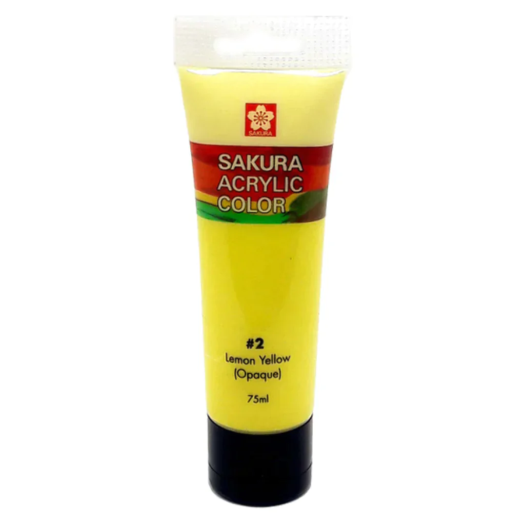 Sakura Acrylic Paint Tubes 75ml