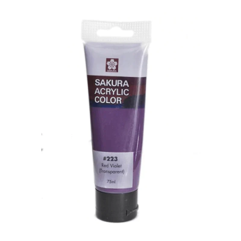 Sakura Acrylic Paint Tubes 75ml