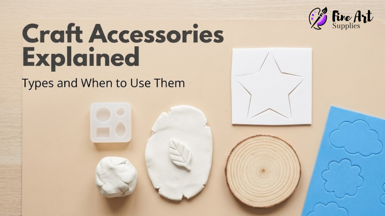 Different Types of Craft Accessories and When to Use Each
