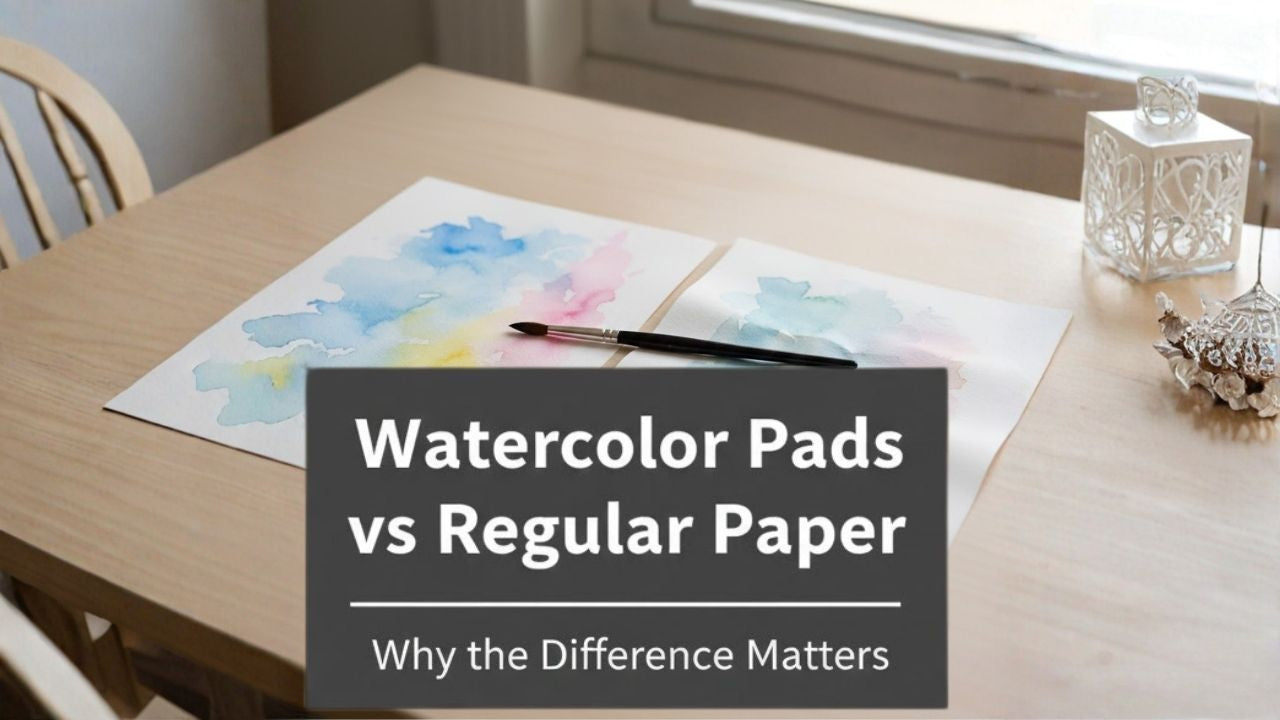 Why Watercolor Pads Are Different from Regular Paper