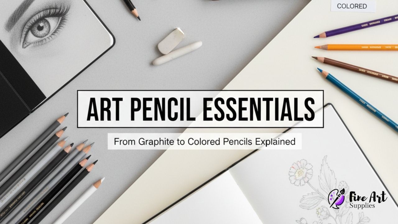Art Pencil Essentials: From Graphite to Colored Pencils Explained