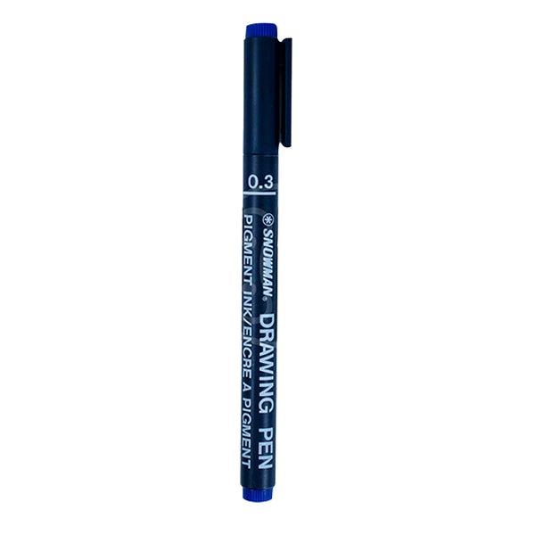 Snowman Drawing Pen 1pc
